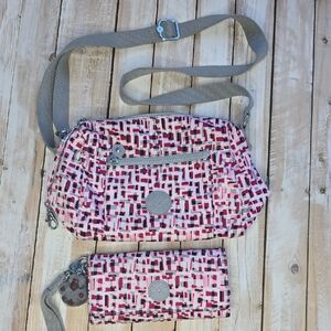 Kipling Wes Crossbody Bag With Matching Wallet